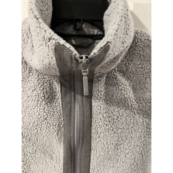 The North Face Jacket Womens Small Full Zip Fleece Gray Athletic gorp hiking - Picture 2 of 6
